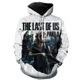 thumbnail image 2 of Sudadera con capucha vintage para hombre, con estampado 3D de la película The Last of Us, jersey de manga larga para otoño, ropa deportiva de hip hop pop de moda urbana, 2 of 5