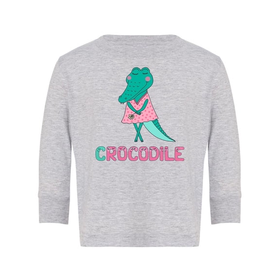 Crocodile In A Dress Long Sleeve Toddler -Image by Shutterstock, 4 Toddler