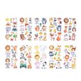 thumbnail image 1 of Body Sticker, Waterproof Temporary  10PCS Glitter  for Age 3 Above for Game, 1 of 8