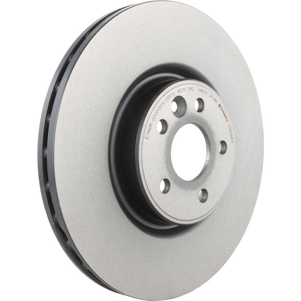 Brembo 09.9586.11 BRAKE ROTORS Fits select: 2012-2014 VOLVO S60 T5, 2015-2016 VOLVO S60 PREMIER