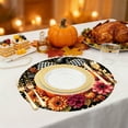 thumbnail image 5 of Dvumao Fall Decor, Pumpkin Fall Placemats 1 Piece 16.5x12.6 Inch Fall Thanksgiving Harvests Vintage Table Mats For Party Catering Decorations, Women Gifts, 5 of 6