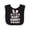 Black and White, variant on Inktastic I'm the Baby Bunny Easter Design Boys or Girls Baby Bib