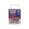 thumbnail image 2 of Forgefix Hexagonal Nuts With Nylon Inserts, S/s, 2 of 2