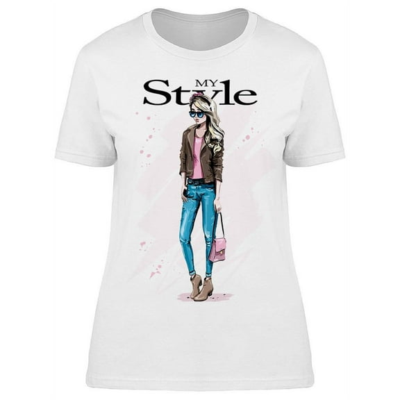 Cool My Style Model T-Shirt Women -Image by Shutterstock, Female Small