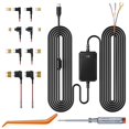thumbnail image 1 of Kit de cableado fijo para dash cam TERUNSOUl con indicador de voltaje, 1 of 6