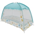 thumbnail image 4 of cuna plegable para bebé, cama para , dosel, mosquitera, casa de otro Sunnimix Mosquitera de cuna para bebé, 4 of 8