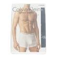 thumbnail image 6 of Calvin Klein 3 Pack Cotton Stretch Trunks, Black, 6 of 6