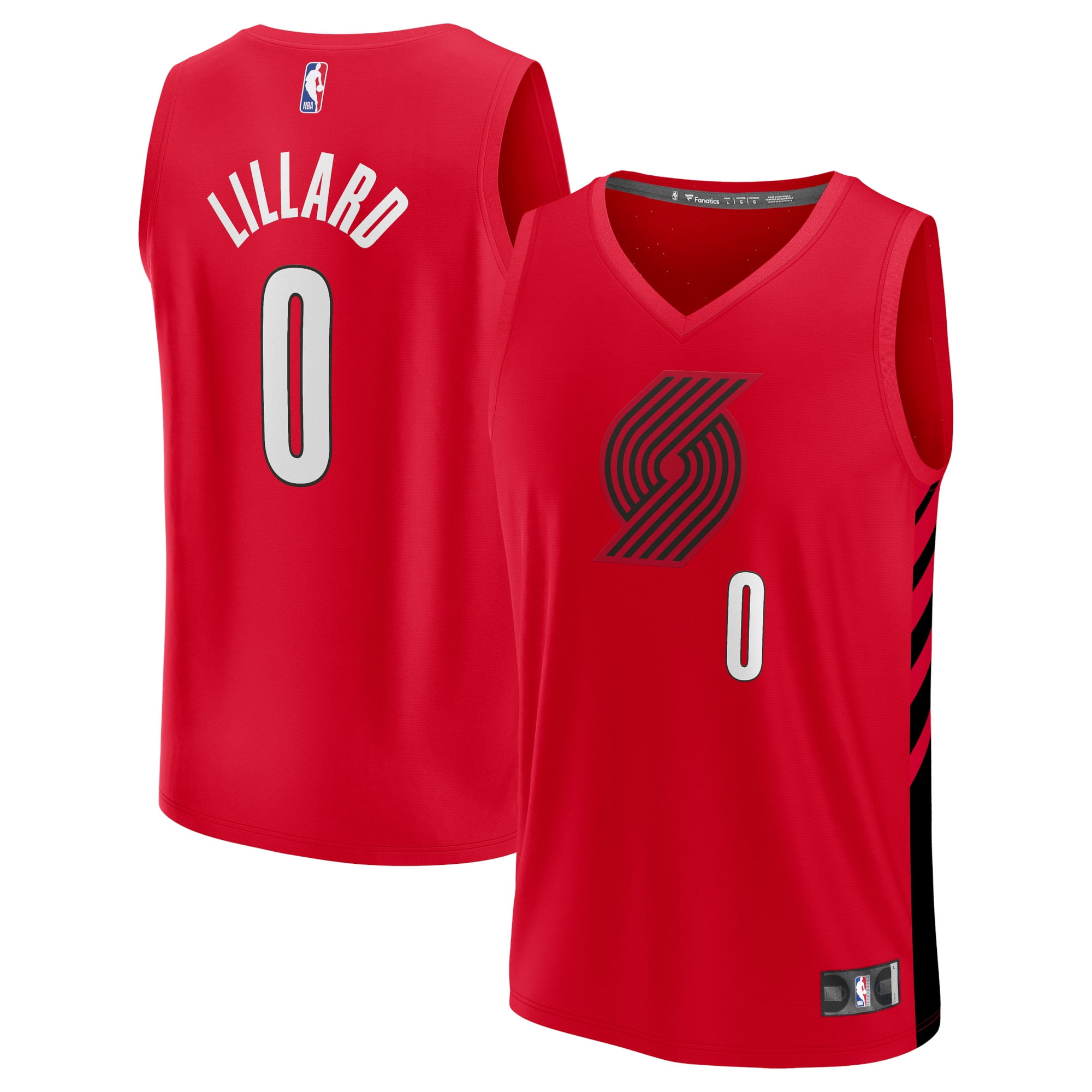 Youth Damian Lillard Portland Trail Blazers Fast Break Jersey Red in Tanzania at TZS 436116 Rating 5