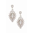 thumbnail image 3 of Marquise Rhinestone Dangle Earring Pink, 3 of 5