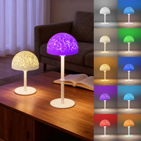 Tarmeek LED Night Light with Remote Control, Dimmable Bedside Lamp for Home Decor, Height Adjustable Decorative Mood Light for Bedroom Tabletop, Energy Saving Flicker Free