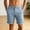 ZA-Blue shorts men, variant on Shorts for Men Straight leg Cuffed Flat Front Short Pants Solid Color Summer Casual Short Pants with Pockets Blue XL