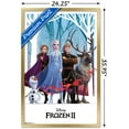 thumbnail image 3 of Disney Frozen 2 - Group Wall Poster, 22.375" x 34", Framed, 3 of 3