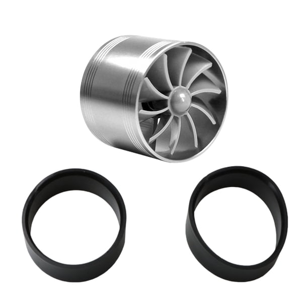 Turbo Admisión Automática Btafrte Universal para Automóvil Un Lado para Camión Vehículo plata