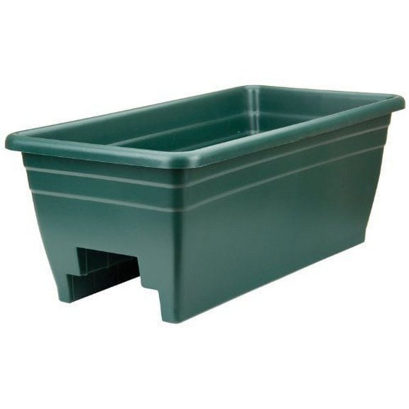 Green Deck Rail Planter