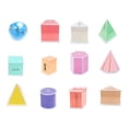 thumbnail image 2 of Set de 12 piezas con formas geométricas, cuerpos geométricos, a partir de 7 años, rompecabezas de formas, ejercicios mentales, juguetes, bloques de co, 2 of 9