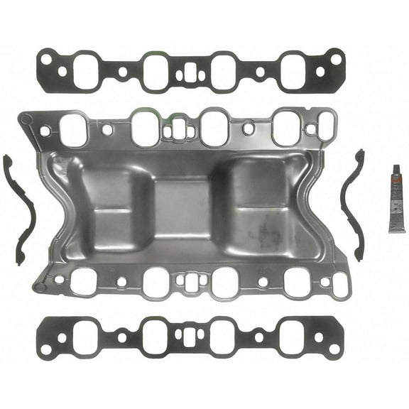 Fel-Pro Manifold Gasket Set MS 96010 Fits select: 1970-1973 FORD MUSTANG, 1970-1974 MERCURY COUGAR