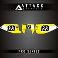 thumbnail image 2 of Attack Graphics Pro Series Number Plate Backgrounds for Husqvarna TE 150 2017, 2 of 4