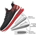 thumbnail image 4 of MAYKX Men’s Gym Running Shoes,Breathable Mesh Upper ventilates, Anti-Slip TPR Outsole Walking Shoes Prevents Slips—Great for Daily Strolls, 4 of 7