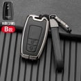 thumbnail image 6 of Car Key Case For Toyota Prius Camry Corolla C-HR CHR RAV4 Prado Izoa Levin Avalon 2018 2019 2020 Zinc Shell Cover, 6 of 10