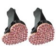thumbnail image 4 of 2pcs Car Vent Diffuser Clips Heart Shaped Aroma Clips Air Outlet Freshener Creative Vent Clip, 4 of 6