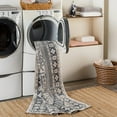 thumbnail image 6 of Livabliss Washable Rugs for Living Room, 3x7 Lavadora Traditional Black Runner Area Rug, Bedroom Dining Room Home Decor Stain Resistant Carpet (2'7" x 7'3" Runner), 6 of 8