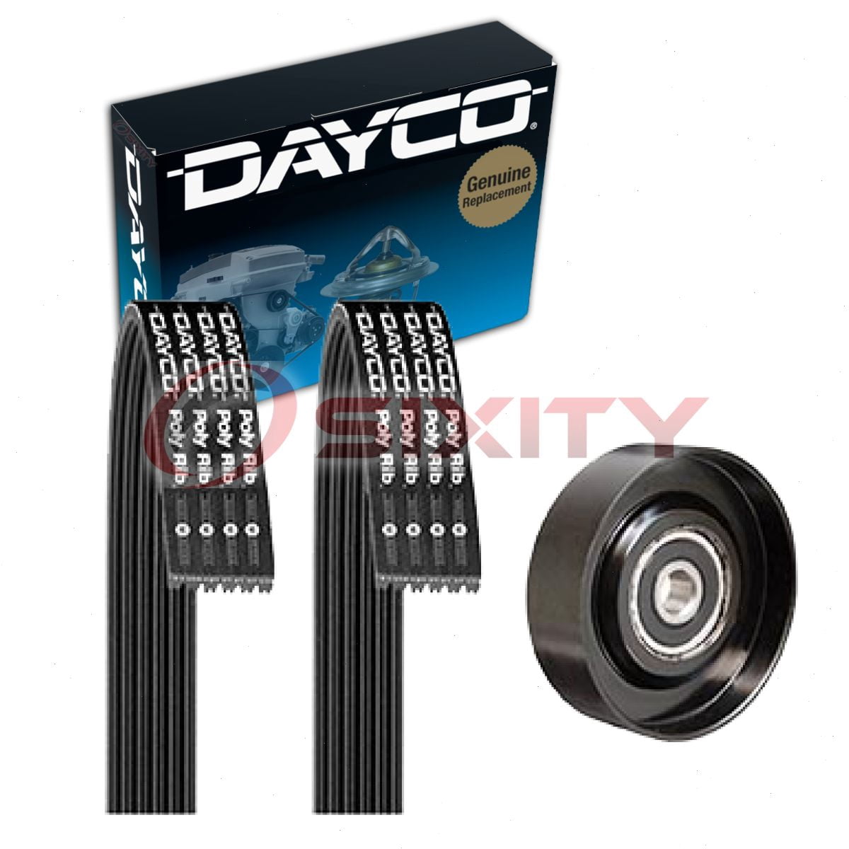 Dayco 5060431K1 - Serpentine Belt Drive Component Kit Fits select: 1995-1999,2002-2003 NISSAN MAXIMA