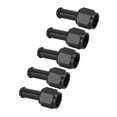 thumbnail image 4 of Automotive Fuel Line Straight Adapter, 6AN Female To 3/8 NPT Adpater Rust Resistant Black 5pcs Professional Replacement  For Fuel Lines For Fuel Filters, 4 of 8