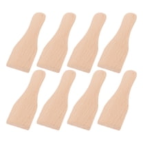 FRCOLOR Wooden Spatula Set for Kitchen Use Versatile Cooking Utensils 8pcs Multicolor Wooden Spatulas