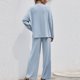 thumbnail image 4 of Pijama de Dos Piezas Pamolo Azul Claro Talla 2XL, 4 of 6