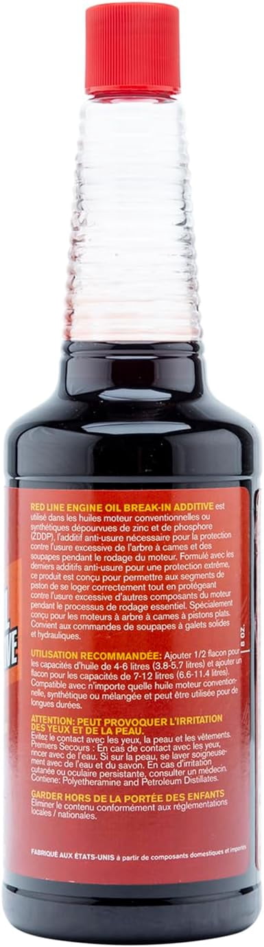 Redline 81403 Cam Break-In Oil Lube Additive
