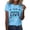 Sky Blue, variant on Womens Tunic Tops Casual Trust Me I Watch On Patrol Live I’m ally Cop T Shirt Trust Me I Watch On Patrol Live Shirt Basic Tee 2025 S-2XL