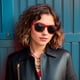 thumbnail image 2 of Gafas de sol Joopin Red Oversized Square Polarized UV400, 2 of 6