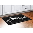thumbnail image 3 of ThisWear Funny Pet Gifts Dog EKG Dachshund Doormat Dog Lover Heartbeat Dachshund Dog Decor Doormat Multicolor, 3 of 3