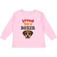 thumbnail image 3 of Inktastic Boxer Dog Lover Pet Owner Boys or Girls Long Sleeve Toddler T-Shirt, 3 of 5