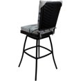 thumbnail image 2 of Outdoor or Indoor Bar Stool 30" Ofir without Arms - Blue Beige - Black, 2 of 8