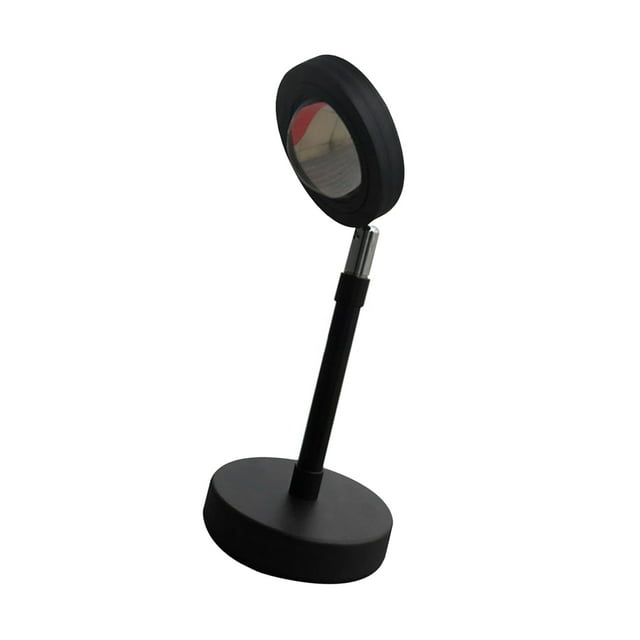 Kearding Proyector de puesta de sol de arcoíris, luz nocturna de ambiente, luces de proyección de cafetería, lámpara de proyección de puesta de sol Iluminación y accesorios No.02 Kearding HA004808-02B