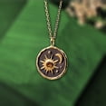 thumbnail image 2 of Jewelry Boho Vintage Pendant Necklace Sun Moon Jewelry Necklace Memorial Gift Necklace for Women Cute Dainty Pendant Choker Simple Wedding Festival Jewelry Gift, 2 of 4