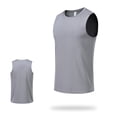 thumbnail image 7 of Ccpelsie Basic Tank Tops for Men Casual Tanks for Beach Exercise Casual Wear Men Daily Clothes(Grey,XL), 7 of 7