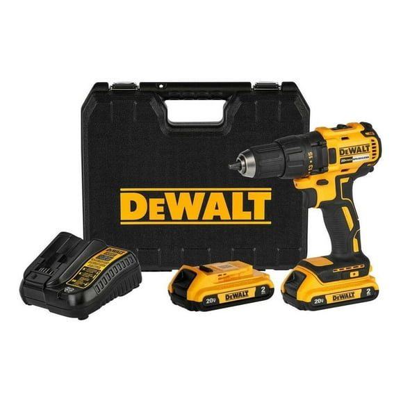 Taladro Dewalt Atornillador 1/2 Brushless + Bateria Cargador DeWalt DCD7771D2