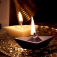 thumbnail image 4 of 3 velas pequeñas de barco, moldes de silicona, moldes de velas de resina de silicona para decorar mesas de comedor y hogares Rojo Verde, 4 of 5
