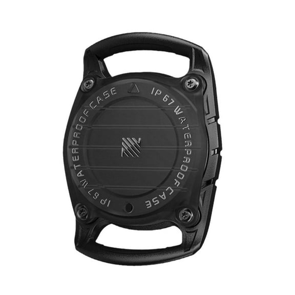 UOYOTT 1Pack Waterproof Airtag Dog Collar Holder, Silicone Case Collar For Apple