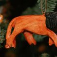 thumbnail image 4 of Painted Wood Lion Christmas Ornament, 4 of 4