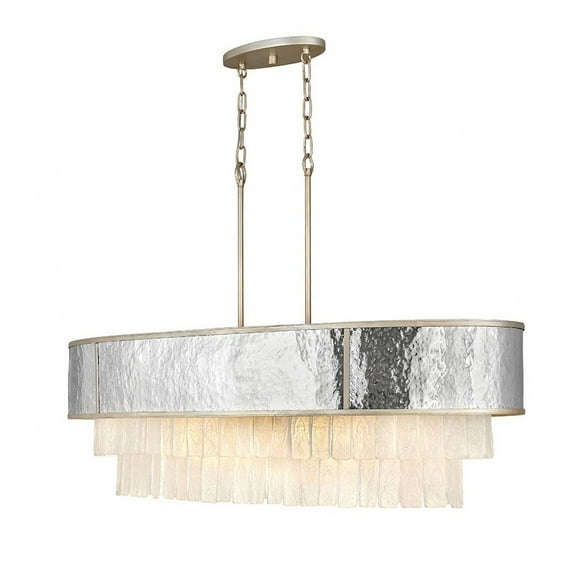 -Ten Light Linear Pendant-43.25 Inches Wide By 26 Inches Tall Fredrick Ramond Lighting Fr32709cpg