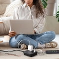 thumbnail image 3 of ONDOG Power Strip - 3 AC Outlets and 4 USB Ports (1 USB-C), 5 ft Extension Cord Without Surge Protection Cruise Approved, Black, 3 of 8