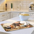 thumbnail image 6 of Farm House Dish Drying Mat, Absorbent Microfiber Pad Protector For Kitchen Counter Top Mat Dish Drainboard 16x18in, 6 of 7