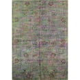 thumbnail image 1 of Ahgly Company Machine Washable Indoor Rectangle Industrial Modern Puce Purple Area Rugs, 7' x 10', 1 of 1
