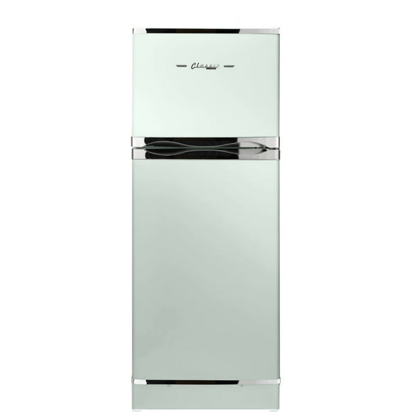 Unique 10 Cu/Ft Classic Retro Summer Mint Green Propane Refrigerator With CO Device