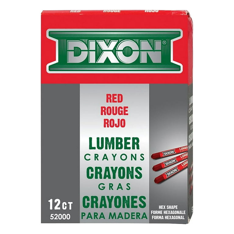 Dixon Hex Black Lumber Crayon in the Writing Utensils department