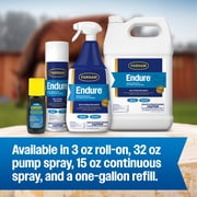 Farnam Endure Sweat-Resistant Fly Spray for Horses, Kills & Repels Horse Flies & Mosquitoes, 32 fl oz Spray Bottle