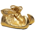 thumbnail image 2 of uublik Womens House Fuzzy Slippers Cozy Memory Foam House Shoes Soft Faux Fur Lightweight Slippers for Indoor Outdoor, Gold, 2 of 6